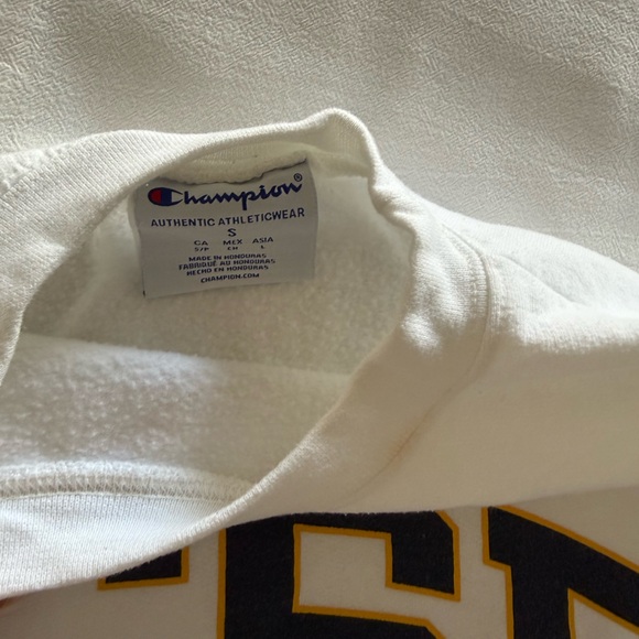 Champion White UCSB Crewneck - Picture 2 of 3